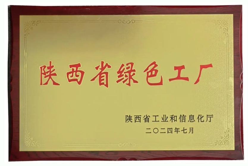 喜訊！西安國(guó)儀測(cè)控股份有限公司正式獲授“省級(jí)綠色工廠(chǎng)”牌匾與榮譽(yù)證書(shū)